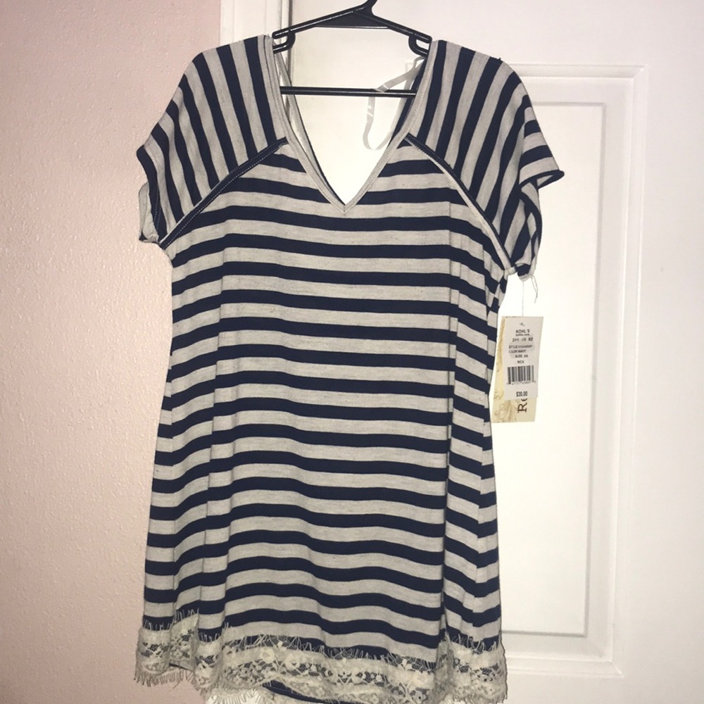 brand new striped t shirt